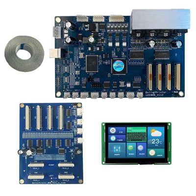 7610 Board Set Head Board Main Board Double Heads Kit Printer Parts For 7610 Solvent Inkjet Printing Machine