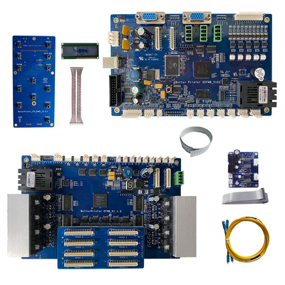 XP600 Four Head Inkjet Printer Board For Inkjet Printer Board For advertising photo print UV flat panel textile printing