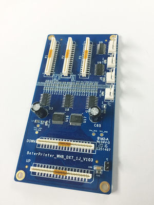 Industrial low cost dx7 single head Inkjet Print Board use for Floor Printer