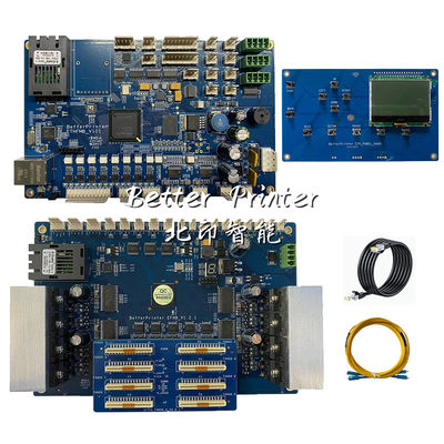 Inkjet printer UV flatbed inkjet board TX800 cylinder wine bottle photo printer cartons label printing control system