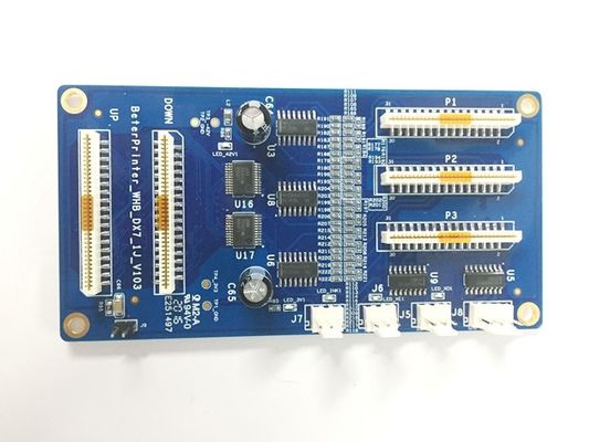 Industrial low cost dx7 single head Inkjet Print Board use for Floor Printer